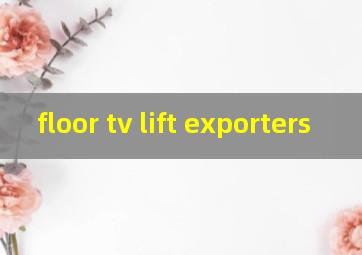 floor tv lift exporters